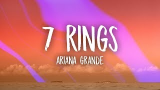 Ariana Grande  7 Rings Lyrics [upl. by Einimod226]