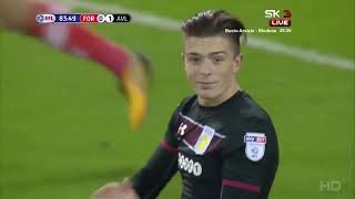 Jack Grealish vs Nottingham Forest Championship 13012018 [upl. by Annaul]