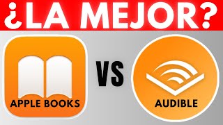 Apple Books vs Audible ¿Qué aplicación de Lectura ES MEJOR para Audiolibros [upl. by Daphene]