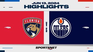 Stanley Cup Final Game 3 Highlights  Panthers vs Oilers  June 13 2024 [upl. by Percy997]