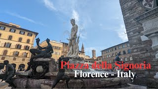 Piazza della Signoria The Artistic Soul of Florence [upl. by Arihk]