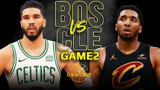 Boston Celtics vs Cleveland Cavaliers Game 2 Full Highlights  2024 ECSF  FreeDawkins [upl. by Ennirak]