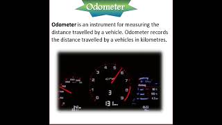 What is Odometer CBSENCERT Science Class 6 BrightIQ  Shorts [upl. by Dlonyer]