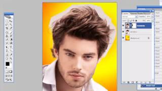 photoshop tutorial hair cut methods in tamil  Training full free video template DVD [upl. by Ailyt]