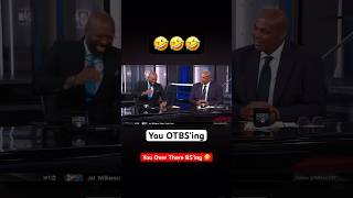 You OTBSing 🤣Shaq invents a new acronym and it becomes an instant classic😂👌 TNT Inside the NBA [upl. by Kcirrej]