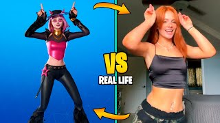 ALL 200 FORTNITE ICON SERIES DANCES IN REAL LIFE [upl. by Anaehs]