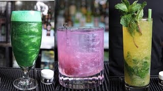 5 amazing cocktails with edible glitter [upl. by Ariad]