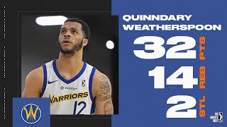 Quinndary Weatherspoon 32 points Highlights vs Oklahoma City Blue [upl. by Meneau]