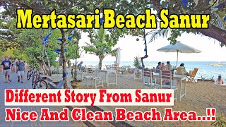 Different Story From Sanur Nice And Clean Beach How Is This AreaMertasari Beach Sanur [upl. by Dayir]