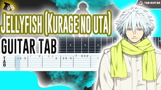 Dramatical Murder  Jellyfish Kurage no uta Guitar Tutorial Tab [upl. by Brozak]