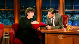 Neil Gaiman on Craig Ferguson Oct 31 2011 [upl. by Eelasor]