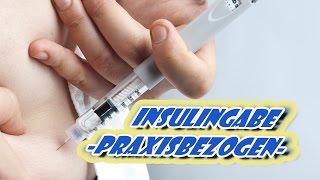 Insulininjektion mit dem Pen  Schritt für Schritt  Pflege Kanal [upl. by Annaegroeg]