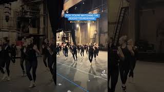 We could watch this all day radiocitymusichall dancerehearsal dancers tapdance rockettes [upl. by Leinoto]