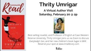 Thrity Umrigar Author Visit [upl. by Meldon]