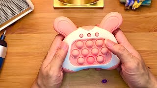 Pop IT machine Toys Puzzle Game  unboxing silent no talking Asmranson [upl. by Rozelle373]