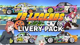 FREE FR LEGENDS LIVERY PACK HALLOWEEN [upl. by Intihw947]