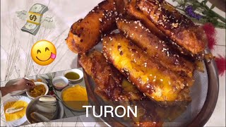 HOW TO COOK TURON  FOR DESSERT AND SNACK pwede pangnegosyo  elyn [upl. by Amiel]