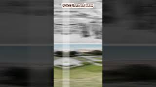 WW2 then and now Dday Normandy 1944ww2ddaygermanybritishthenandnowrespect ytshorts [upl. by Partridge]