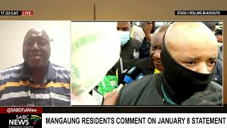 Mangaung residents demand an end to ANC factionalism in interests of service delivery Themba Zweni [upl. by Azile759]