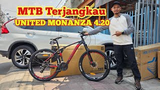 Review MTB UNITED MONANZA 420 First Impression [upl. by Marsden858]