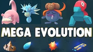 SLOWKING  KINGDRA BELLOSSOM POKEMON GO GEN 2 MEGA EVOLUTION  Generation 2 Evolution Items [upl. by Dierdre671]