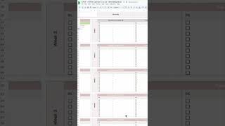 Digital Planner 12 Month Calendar ToDo List  Google Sheets Spreadsheet productivityboost habits [upl. by Frans763]