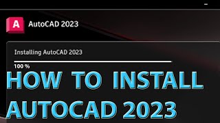 How to Install Autocad 2023 [upl. by Annahsohs755]