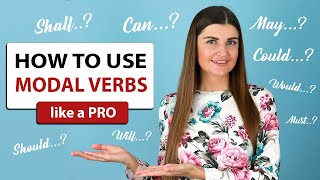 Modal Verbs in English How to Use Modal Verbs Correctly Grammar Lesson [upl. by Earvin702]