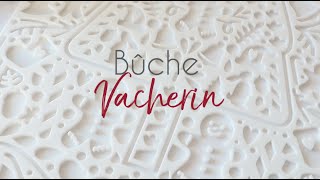 Recette bûche glacée framboise et vanille  Vacherin  SCRAPCOOKING® [upl. by Alexandre151]