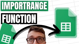 IMPORTRANGE Function Google Sheets Tutorial [upl. by Almeida]