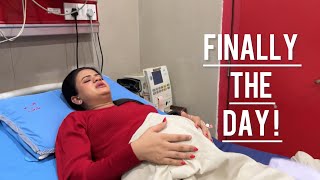 LABOUR PAIN STARTED  ADMITTED TO HOSPITAL  MY DELIVERY VLOG PART  1 [upl. by Gneh]