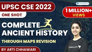 Complete Ancient History through Maps Revision  UPSC CSE 2022 [upl. by Gavin44]