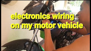 Motor wiring on my motor vehicle [upl. by Ayor574]