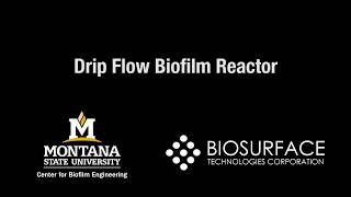 Drip Flow Biofilm Reactor intro [upl. by Fagan]