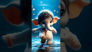 धूम मचाले धूम  shortsfeed ganpatistatus laddu youtubeshort ganesha festival [upl. by Brookes974]