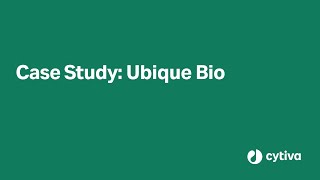 Case study Ubique Bio  lateralflow immunoassay development [upl. by Anaiv]