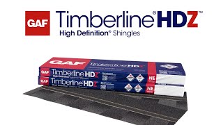 Timberline HDZ Shingles with LayerLock Technology  GAF Roofing [upl. by Aekin998]