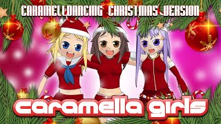 Caramella Girls  Caramelldansen  Christmas English 🎅  4K ✨ [upl. by Karlee]