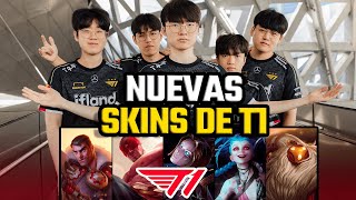 ¡POR FIN TENEMOS LAS SKINS DE T1 [upl. by Moises331]