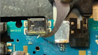 C Type Charging Connector Replace mobilerepair elctronics [upl. by Ativak]