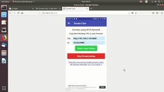 20181220 screencast layar android ke web di laptop [upl. by Laurinda193]