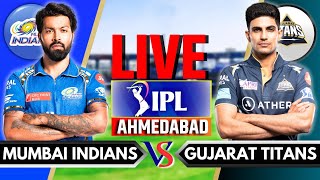 IPL 2024 Live MI vs GT Live Match  IPL Live Score amp Commentary  Mumbai vs Gujarat Live Match [upl. by Duma470]