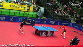 ZHANG JIKE BACKHAND LOOP [upl. by Aracat]