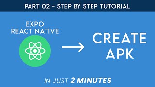 Create APK File in React Native Expo  2024 UPDATE [upl. by Akem122]