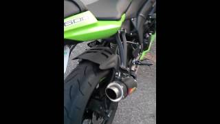 2012 Kawasaki Ninja ZX6R MGP Exhaust [upl. by Leahcimdivad830]