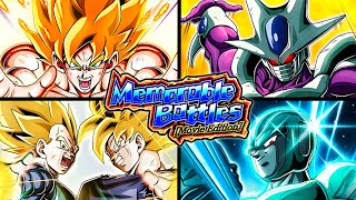 SPEEDRUNNING THROUGH ALL STAGES  MISSIONS DBZ MEMORABLE BATTLES DBZ DOKKAN BATTLE [upl. by Niuqaoj]