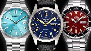 10 Reviewers Reveal 10 BEST Affordable Watches [upl. by Oirramaj]