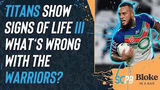 NRL 2024  Titans show signs of life whats wrong with the Warriors [upl. by Nylyak]