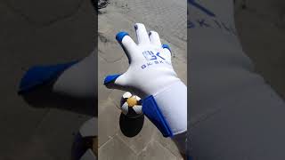 Goalkeeper gloves SKILL GK GRIPTEC LATEX [upl. by Fadiman441]