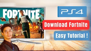 How to Download Fortnite on PS4 [upl. by Rese]